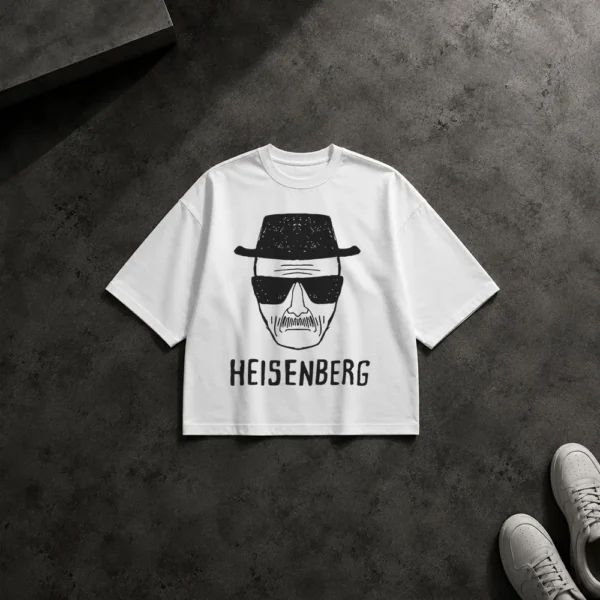 تیشرت باکسی بریکینگ بد طرح هایزنبرگ (Heisenberg) کد po131