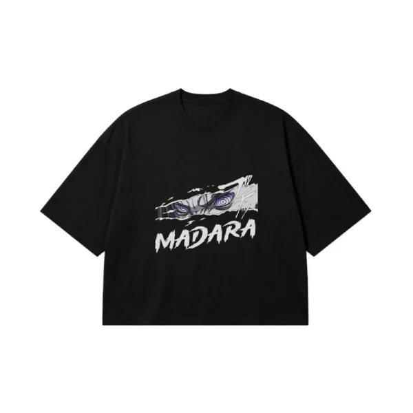 تیشرت باکسی انیمه ناروتو طرح مادارا اوچیها (Madara) کد po1399