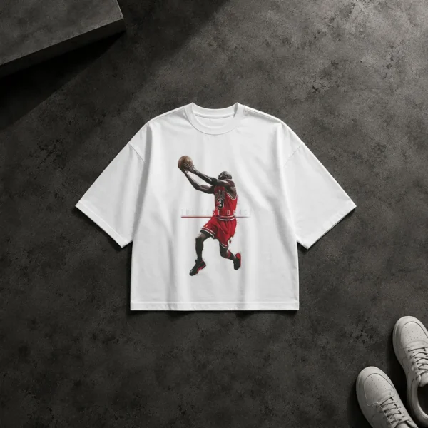 تیشرت باکسی مایکل جردن طرح The Last Dance (Michael Jordan) کد po2257