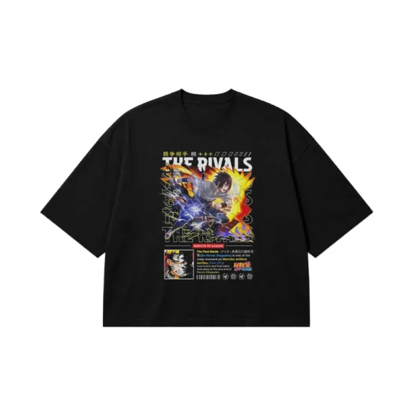 تیشرت باکسی طرح The Rivals کد po2427