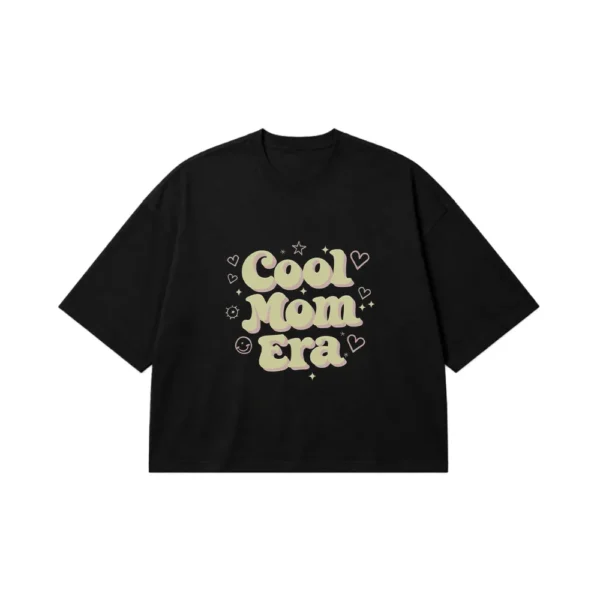 تیشرت باکسی مادر طرح Cool Mom Era کد po2542