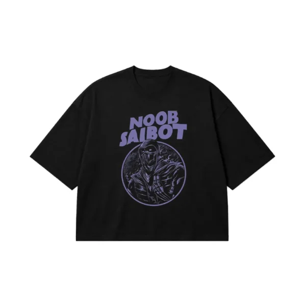 تیشرت باکسی مورتال کامبت طرح نوب سایبات (Noob Saibot) کد po3946