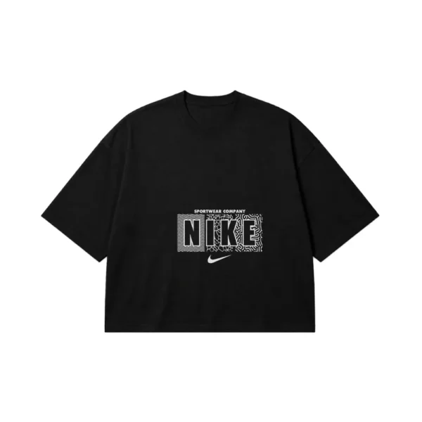 تیشرت باکسی نایکی طرح گرافیکی (Nike) کد po4215