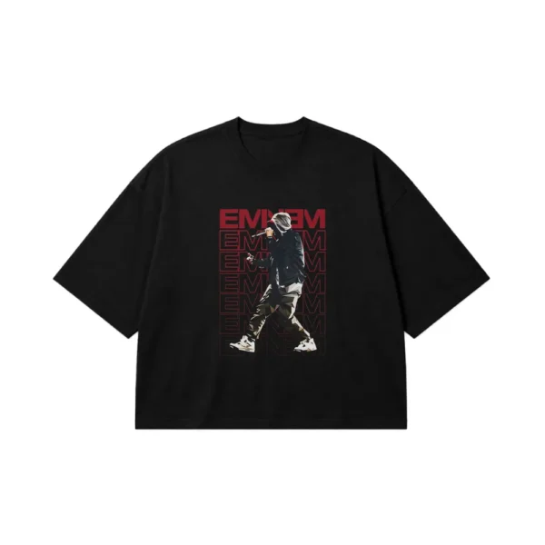 تیشرت باکسی امینم طرح استریت‌ویر (Eminem) کد po4269