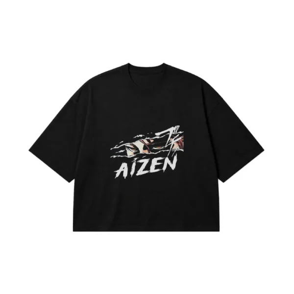 تیشرت باکسی انیمه بلیچ طرح سوسکه آیزن (Aizen) کد po454