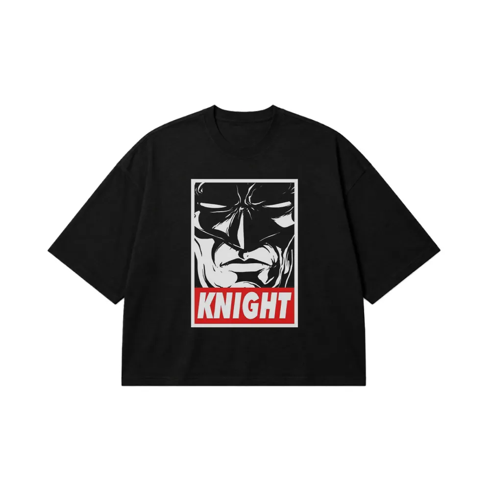 تیشرت باکسی بتمن طرح شوالیه تاریکی (Dark Knight) کد po4842