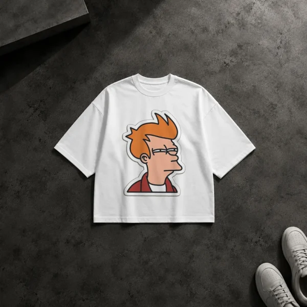 تیشرت باکسی فیوچراما طرح فیلیپ فرای (Philip J. Fry) کد po5502