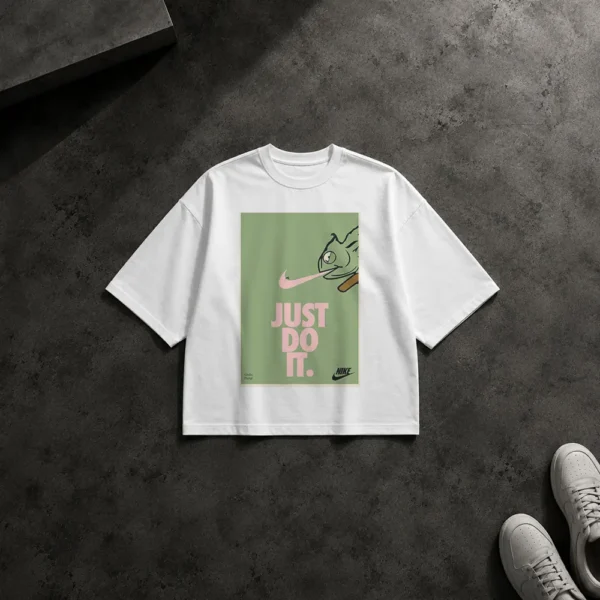 تیشرت باکسی نایکی طرح Just Do It کد po6451