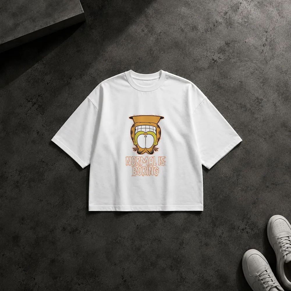 تیشرت باکسی گارفیلد طرح معمولی خسته‌کننده است (Garfield) کد po6958