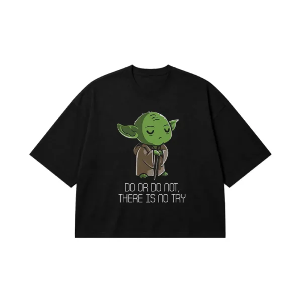 تیشرت باکسی جنگ ستارگان طرح استاد یودا (Yoda) کد po7447