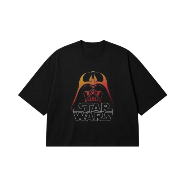 تیشرت باکسی جنگ ستارگان طرح دارث ویدر (Darth Vader) کد po7516