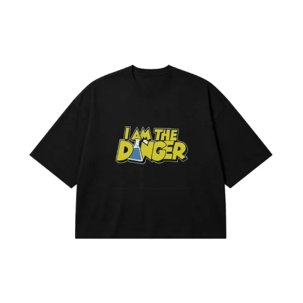 تیشرت باکسی بریکینگ بد طرح I Am the Danger کد po7532