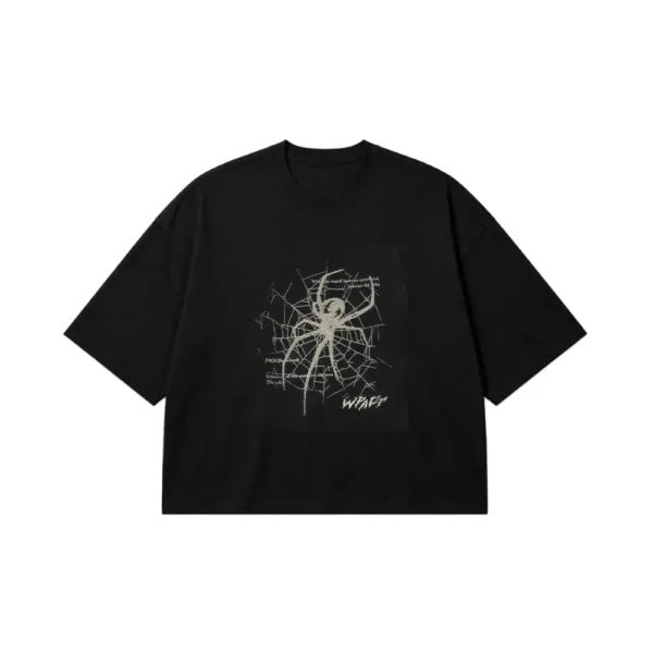 تیشرت باکسی مرد عنکبوتی طرح تار عنکبوت (Spider-Man) کد po7539
