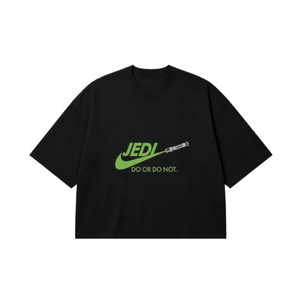 تیشرت باکسی جنگ ستارگان طرح جدای یودا (Yoda) کد po7604