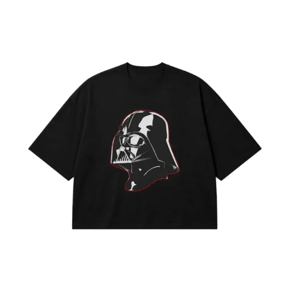 تیشرت باکسی جنگ ستارگان طرح پرتره دارث ویدر (Darth Vader) کد po7804