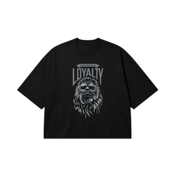 تیشرت باکسی جنگ ستارگان طرح چوباکا (Chewbacca) کد po7832