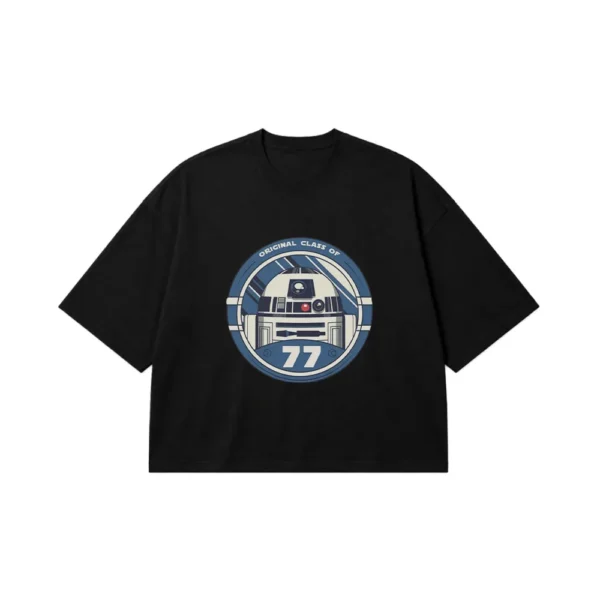تیشرت باکسی جنگ ستارگان طرح آر۲-دی۲ (R2-D2) کد po7991