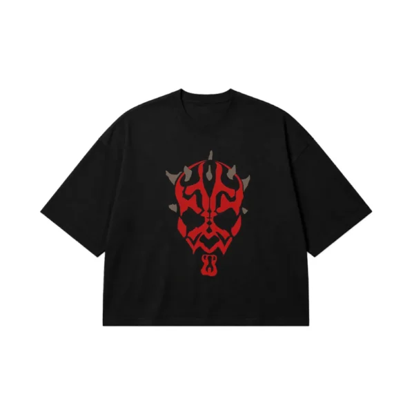 تیشرت باکسی جنگ ستارگان طرح دارث ماول (Darth Maul) کد po8142
