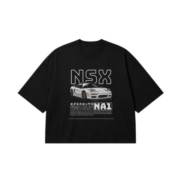تیشرت باکسی ماشین هوندا NSX مدل NA1 کد po985