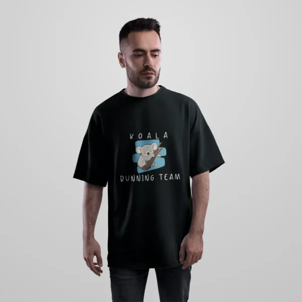 تیشرت اورسایز کوالا طرح تیم دویدن (Koala Running Team) کد po1134