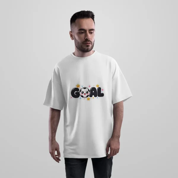تیشرت اورسایز فوتبال طرح GOAL فانتزی کد po1486