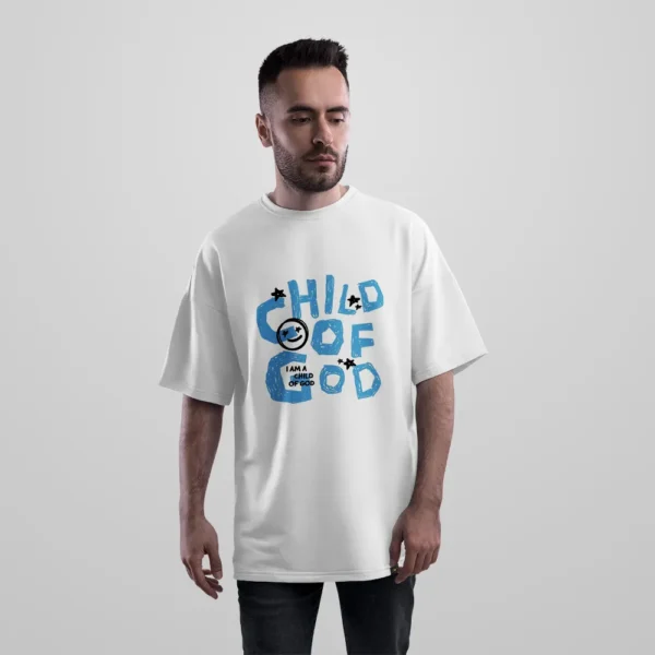 تیشرت اورسایز مذهبی طرح Child of God کد po1910