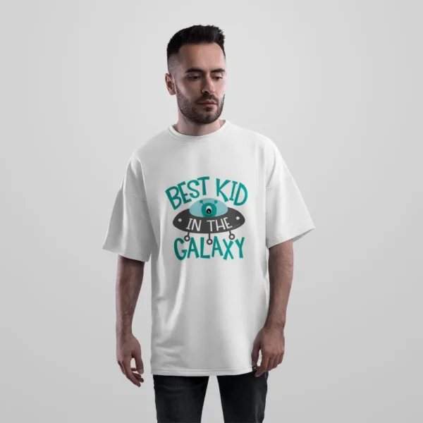 تیشرت اورسایز کودکانه طرح Best Kid in the Galaxy کد po2306