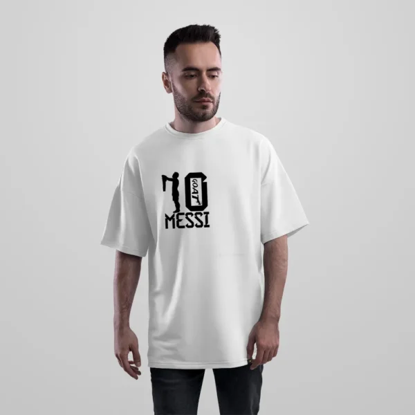 تیشرت اورسایز لیونل مسی طرح شماره ۱۰ (Lionel Messi) کد po6344