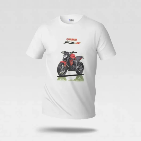 تیشرت موتور یاماها FZS طرح اسپرت (Yamaha FZS) کد po1025