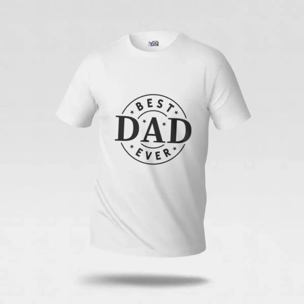 تیشرت پدر طرح Best Dad Ever کد po1031