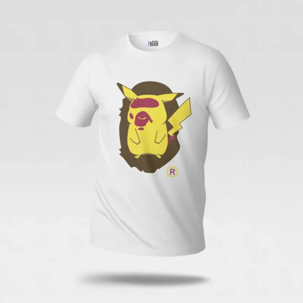 تیشرت پوکمون طرح پیکاچو استریت‌ویر (Pikachu) کد po106