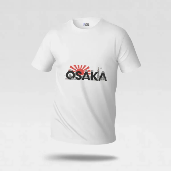تیشرت ژاپن طرح شهر اوساکا (Osaka Japan) کد po107