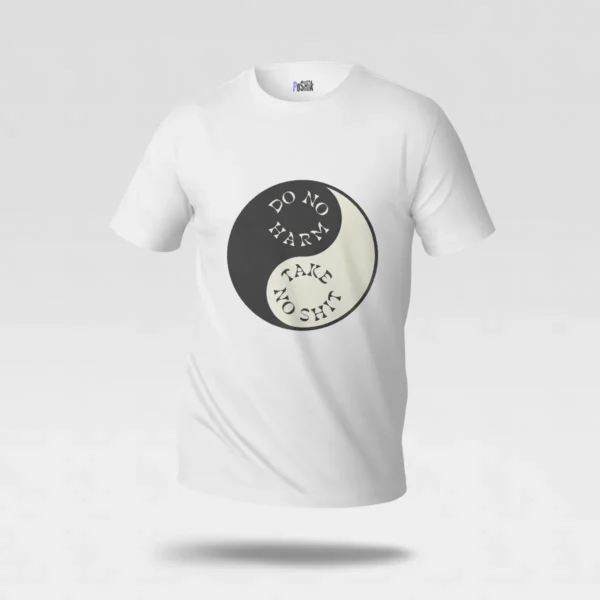 تیشرت تایپوگرافی Do No Harm Take No Shit کد po1078