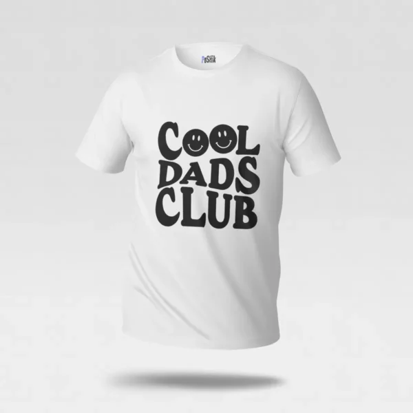 تیشرت پدر نوشته Cool Dads Club کد po1084