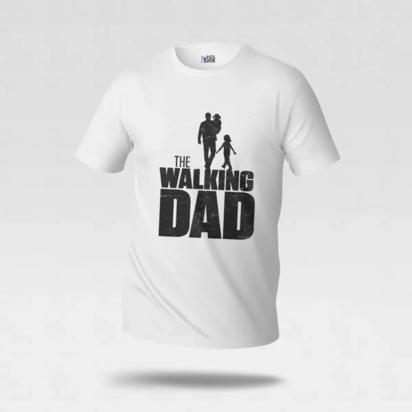 تیشرت پدر طرح The Walking Dad کد po1096