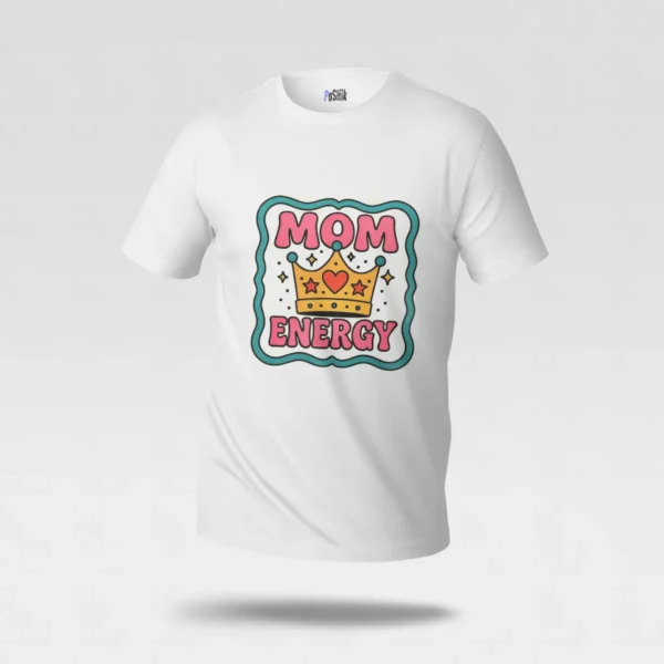 تیشرت مادر طرح Mom Energy کد po1106