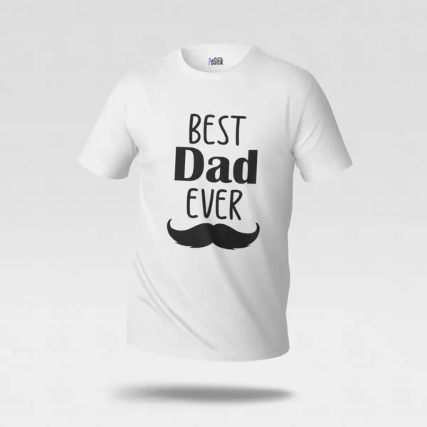 تیشرت پدر نوشته Best Dad Ever کد po1173