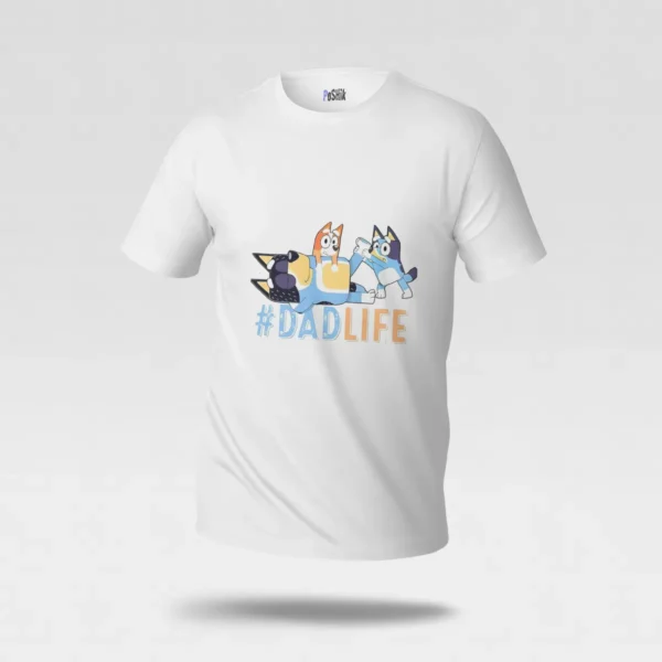 تیشرت بلوی طرح Dadlife (Bluey) کد po1191