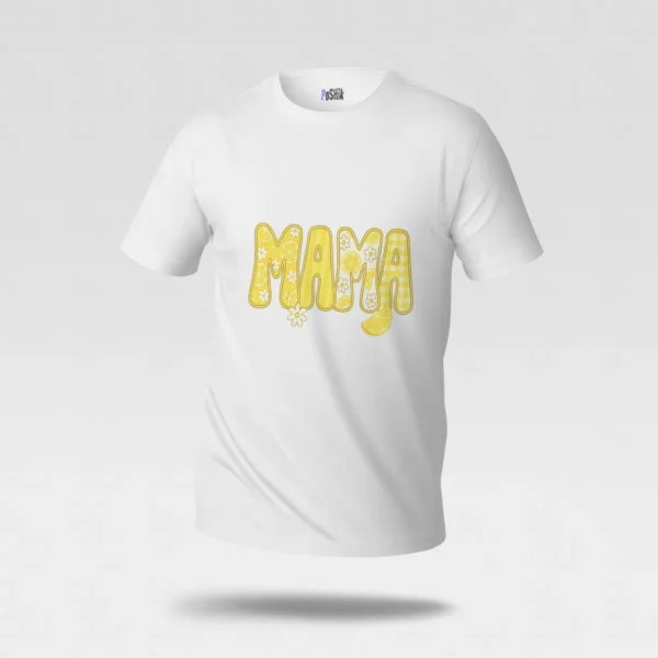 تیشرت مادر نوشته MAMA با طرح لیمویی کد po1415