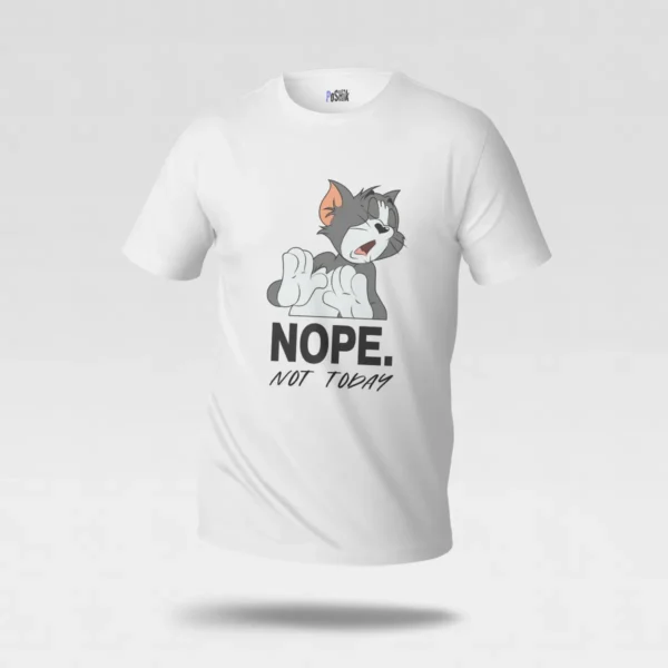 تیشرت تام و جری طرح Nope Not Today کد po1609