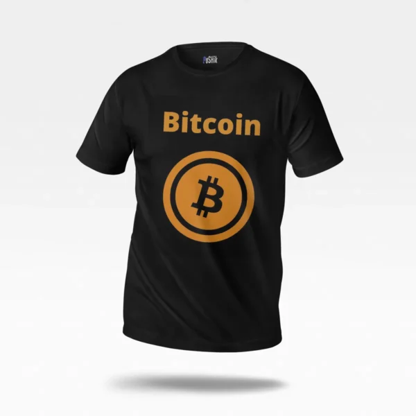تیشرت بیت‌کوین طرح لوگوی ارز دیجیتال (Bitcoin) کد po1626