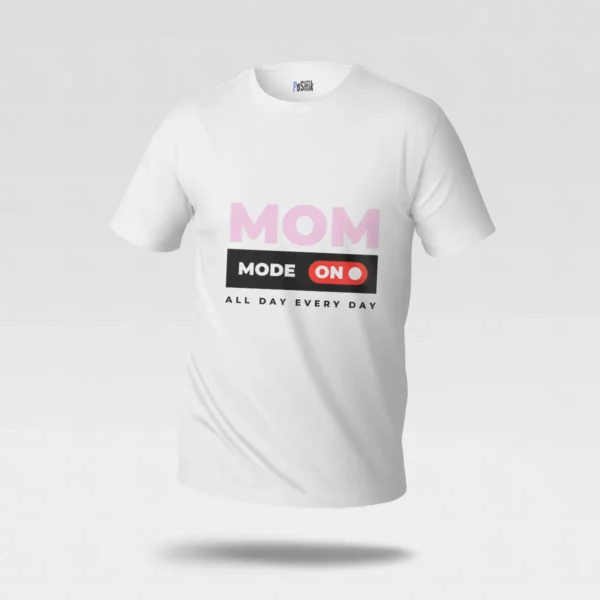 تیشرت مادر طرح Mom Mode On کد po1689
