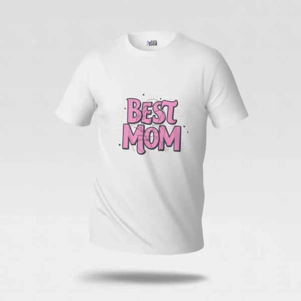 تیشرت مادر طرح تایپوگرافی Best Mom کد po1691