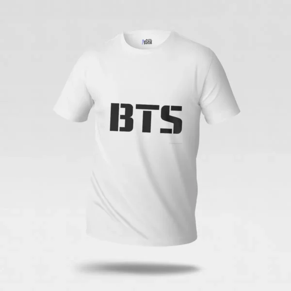 تیشرت بی‌تی‌اس طرح لوگوی مینیمال (BTS) کد po1722