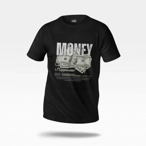 تیشرت طرح پول و خوشبختی (Money Happiness) کد po2005