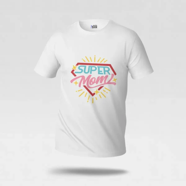 تیشرت مادر طرح Super Mom کد po2225
