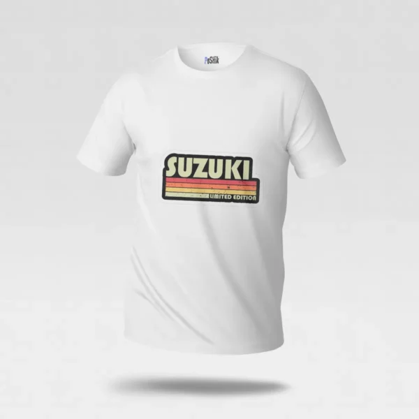 تیشرت سوزوکی طرح لوگوی وینتیج (Suzuki) کد po2283