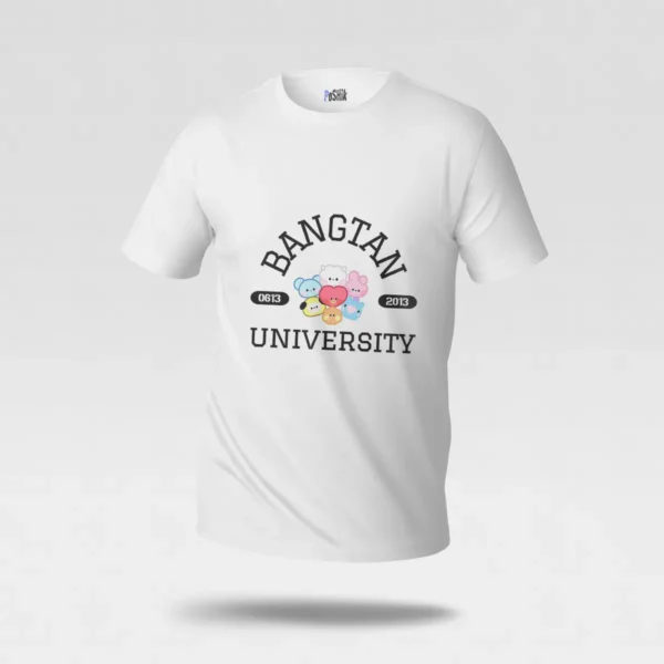 تیشرت بی‌تی‌اس طرح Bangtan University (BTS) کد po2407