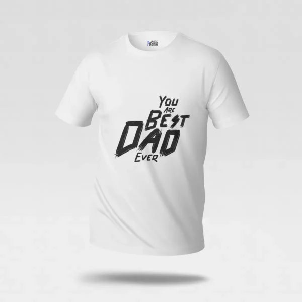 تیشرت پدر طرح You Are Best Dad Ever کد po2415