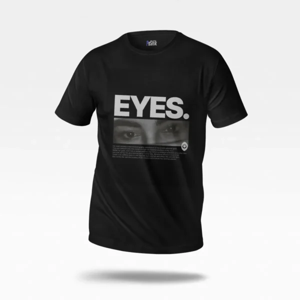 تیشرت تایپوگرافی EYES کد po2428